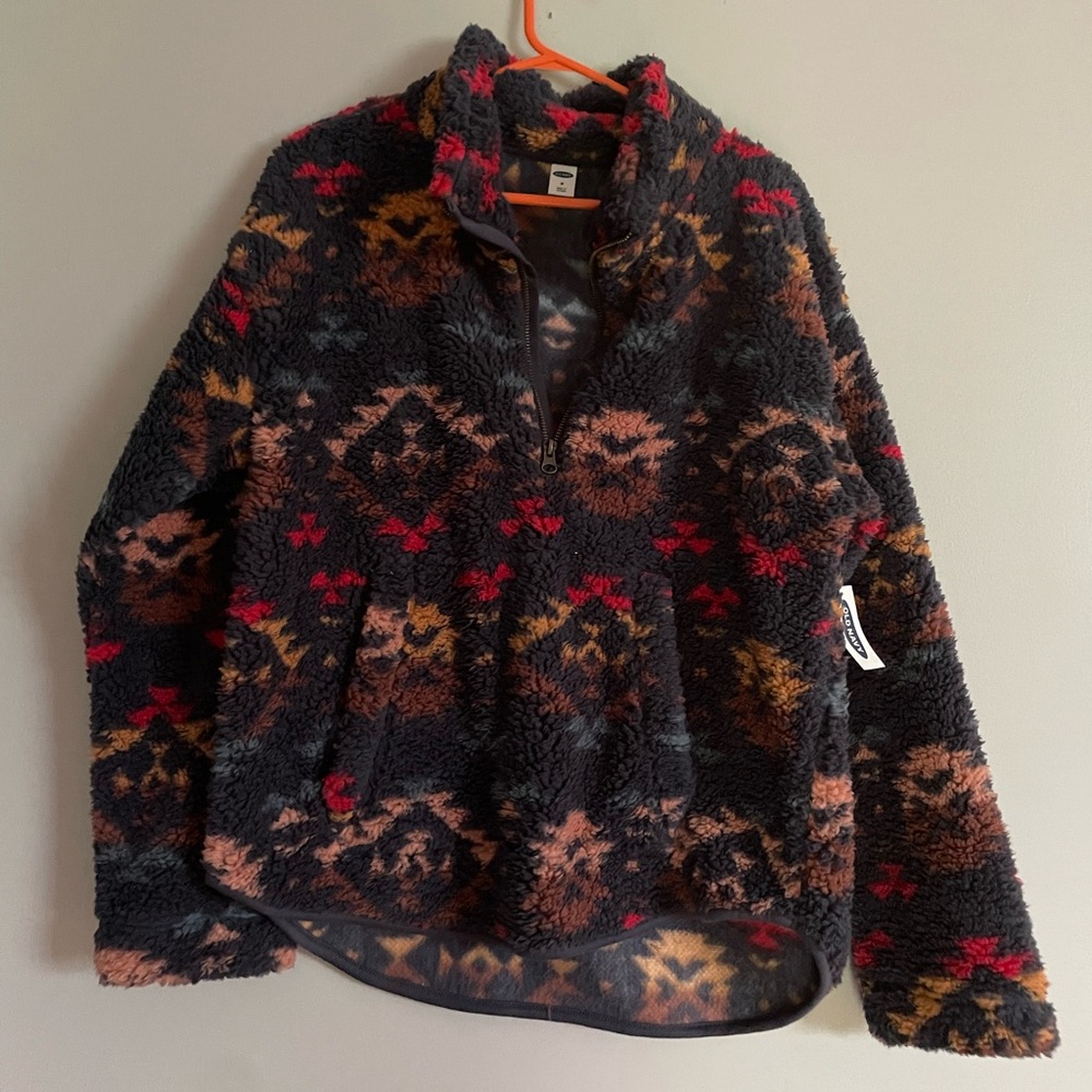 NWT Sherpa Fleece Sweater